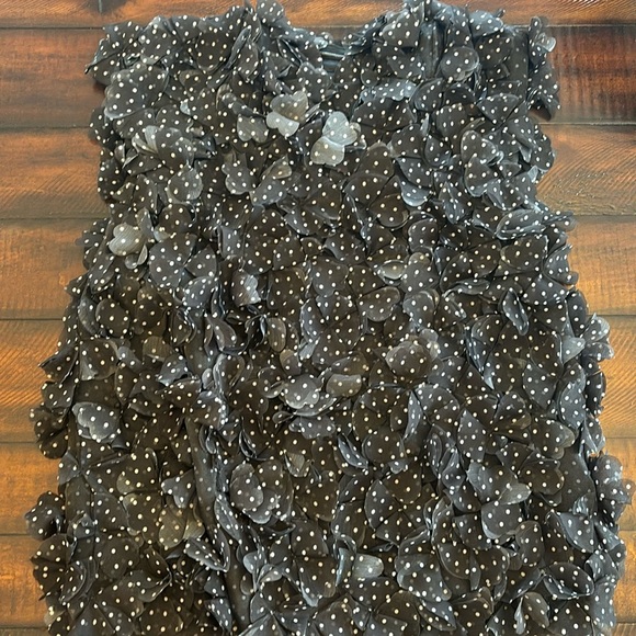 NWT By Anthropologie 3D Floral Polka Dot
Mini Dress - Picture 5 of 9
